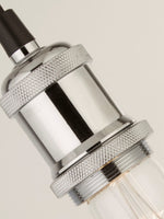 Searchlight Electric Chrome 1Lt Cable Suspension 7461CC