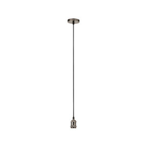 Satin Silver 1Lt Cable Suspension
