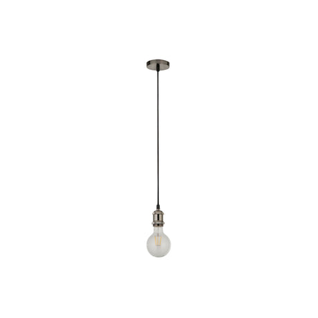 Searchlight Electric Satin Silver 1Lt Cable Suspension 7461SS