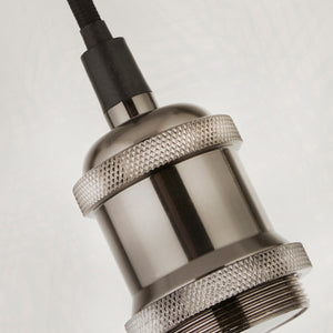 Searchlight Electric Satin Silver 1Lt Cable Suspension 7461SS