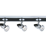 Searchlight Electric Comet 5Lt Bar Spotlight - Matt Black & Polished Chrome 7495