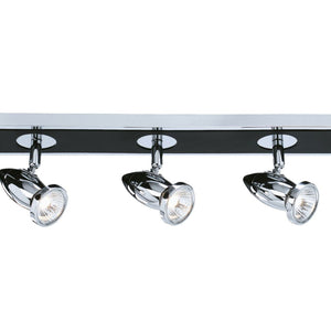 Searchlight Electric Comet 5Lt Bar Spotlight - Matt Black & Polished Chrome 7495