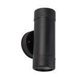 Searchlight Electric Coastal Outdoor LED 2Lt Wall Light- Black Polypropylene,IP44 7592-2BK