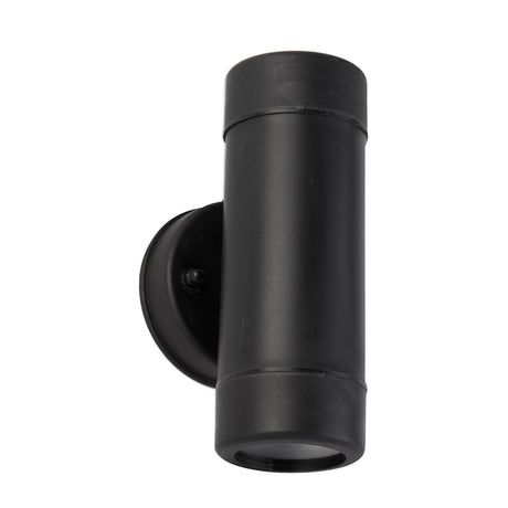 Searchlight Electric Coastal Outdoor LED 2Lt Wall Light- Black Polypropylene,IP44 7592-2BK