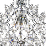 Searchlight Electric Harrietta  3Lt Pendant - Chrome Metal & Clear Crystal 7673-3CC
