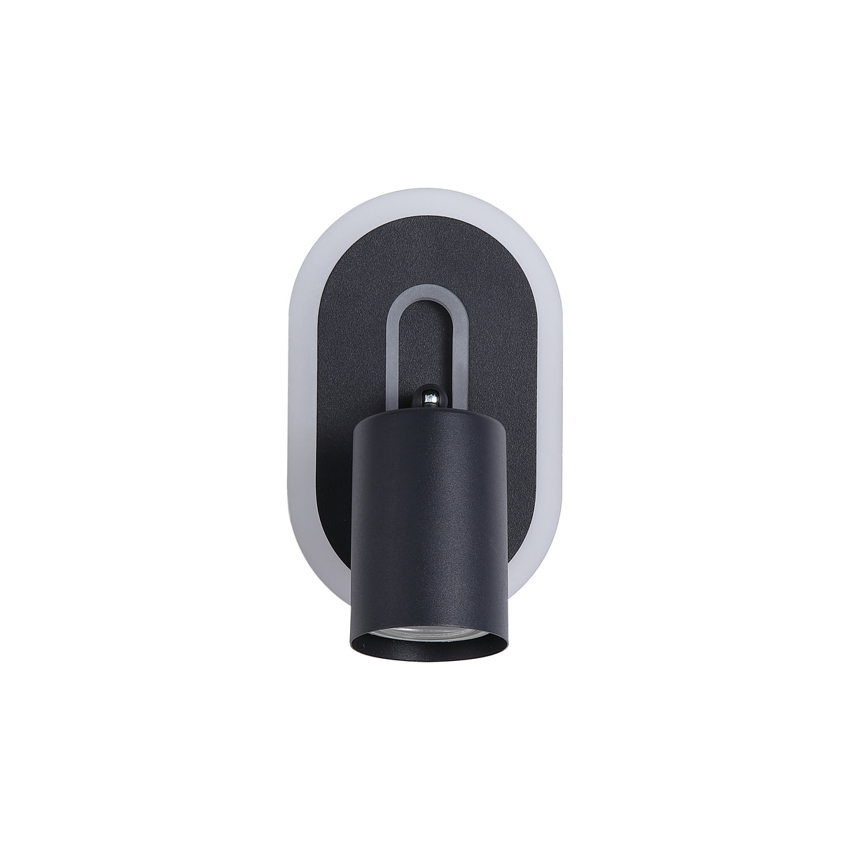Searchlight Electric San Diego Wall Light, Matt Black Metal 77230BK