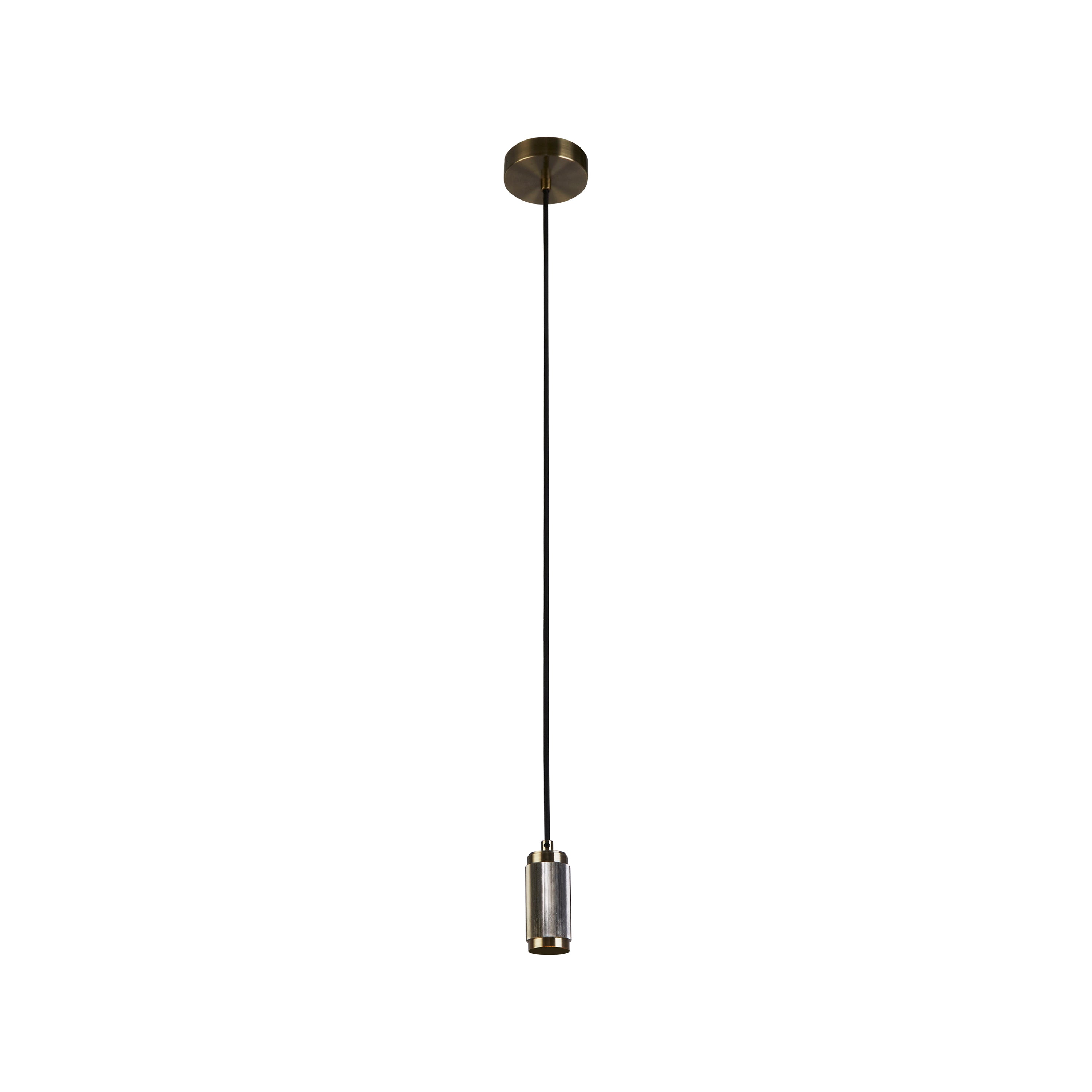 Suspension Cable - Antique Brass & Gold Braided Cable