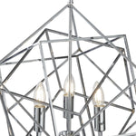 Searchlight Electric Cube 3Lt Pendant  - Polished Chrome Metal 7863-3CC
