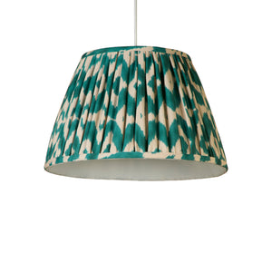 Searchlight Electric Eloise Green Pattern Tapered Shade 78641GR