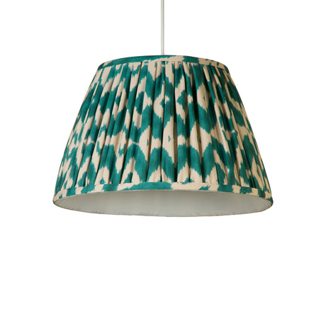 Searchlight Electric Eloise Green Pattern Tapered Shade 78641GR