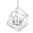 Cube 5Lt Pendant - Polished Chrome Metal