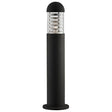 Bronx Outdoor Post- Black Metal & Polycarbonate
