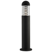 Bronx Outdoor Post- Black Metal & Polycarbonate