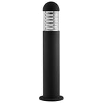 Searchlight Electric Bronx Outdoor Post- Black Metal & Polycarbonate 7900-600BK
