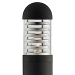 Searchlight Electric Bronx Outdoor Post- Black Metal & Polycarbonate 7900-600BK