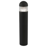 Bronx Outdoor Post- Black Metal & Polycarbonate