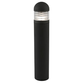 Bronx Outdoor Post- Black Metal & Polycarbonate
