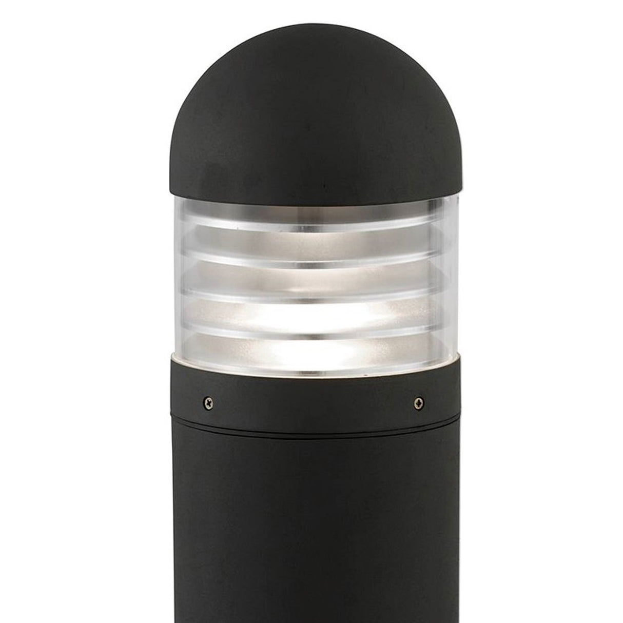 Searchlight Electric Bronx Outdoor Post- Black Metal & Polycarbonate 7900-900