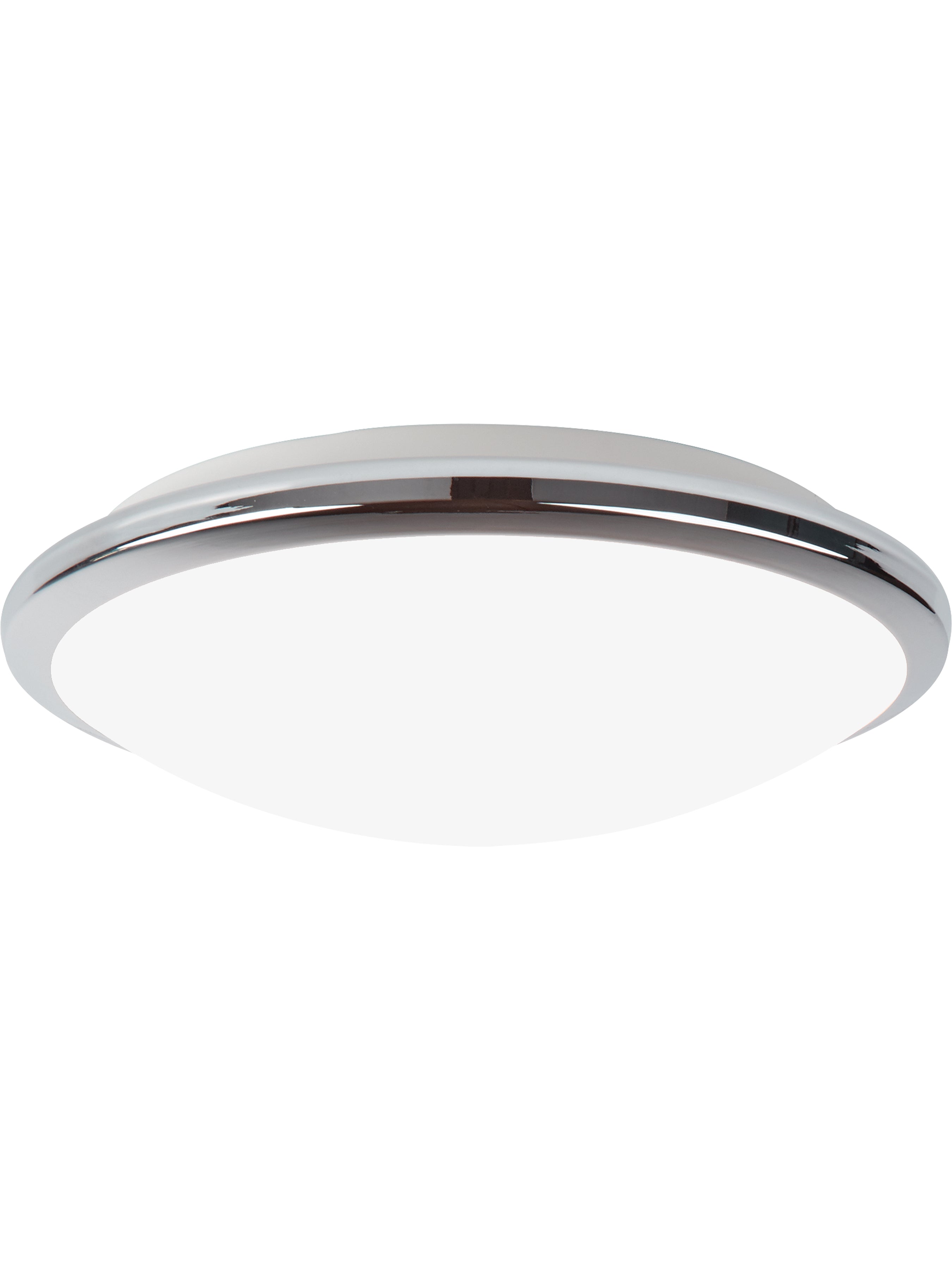 Knutsford Flush  - Chrome Metal & Glass
