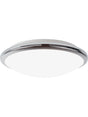 Knutsford Flush  - Chrome Metal & Glass