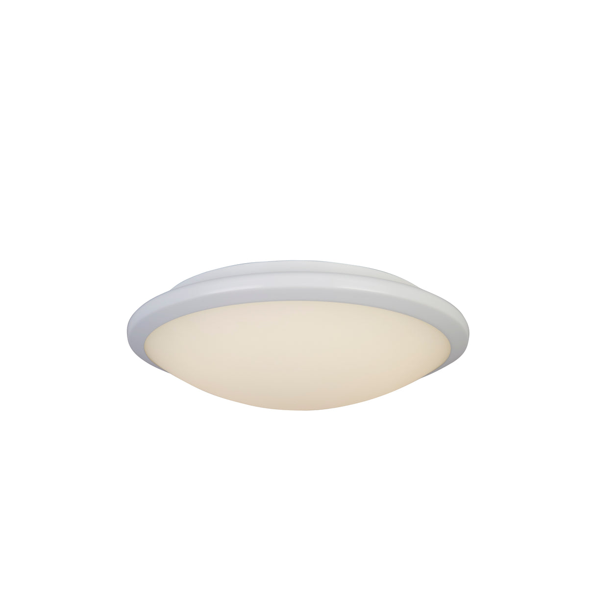 Knutsford Flush - White & Frosted Glass