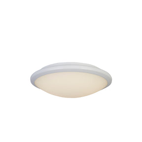 Knutsford Flush - White & Frosted Glass
