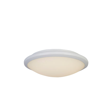 Knutsford Flush - White & Frosted Glass