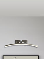 Searchlight Electric Santorini Picture Light - Satin Silver & Polished Chrome 79821-40SS