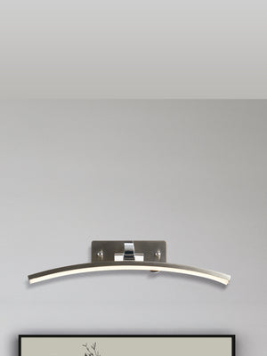 Searchlight Electric Santorini Picture Light - Satin Silver & Polished Chrome 79821-40SS