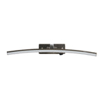 Searchlight Electric Santorini Picture Light - Satin Silver & Polished Chrome 79822-50SS