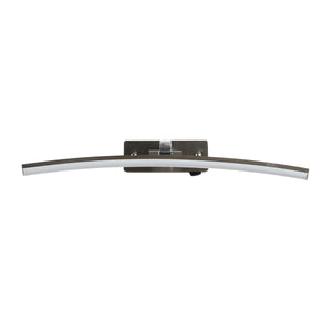 Searchlight Electric Santorini Picture Light - Satin Silver & Polished Chrome 79822-50SS