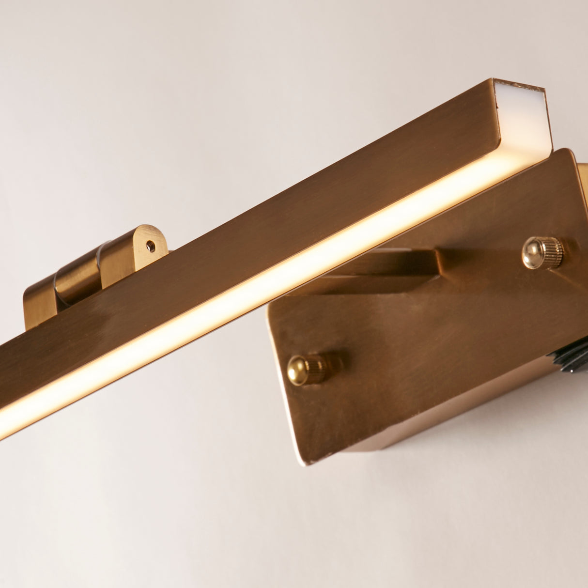 Searchlight Electric Corfu Picture Light - Satin Brass Metal 79824-40SB