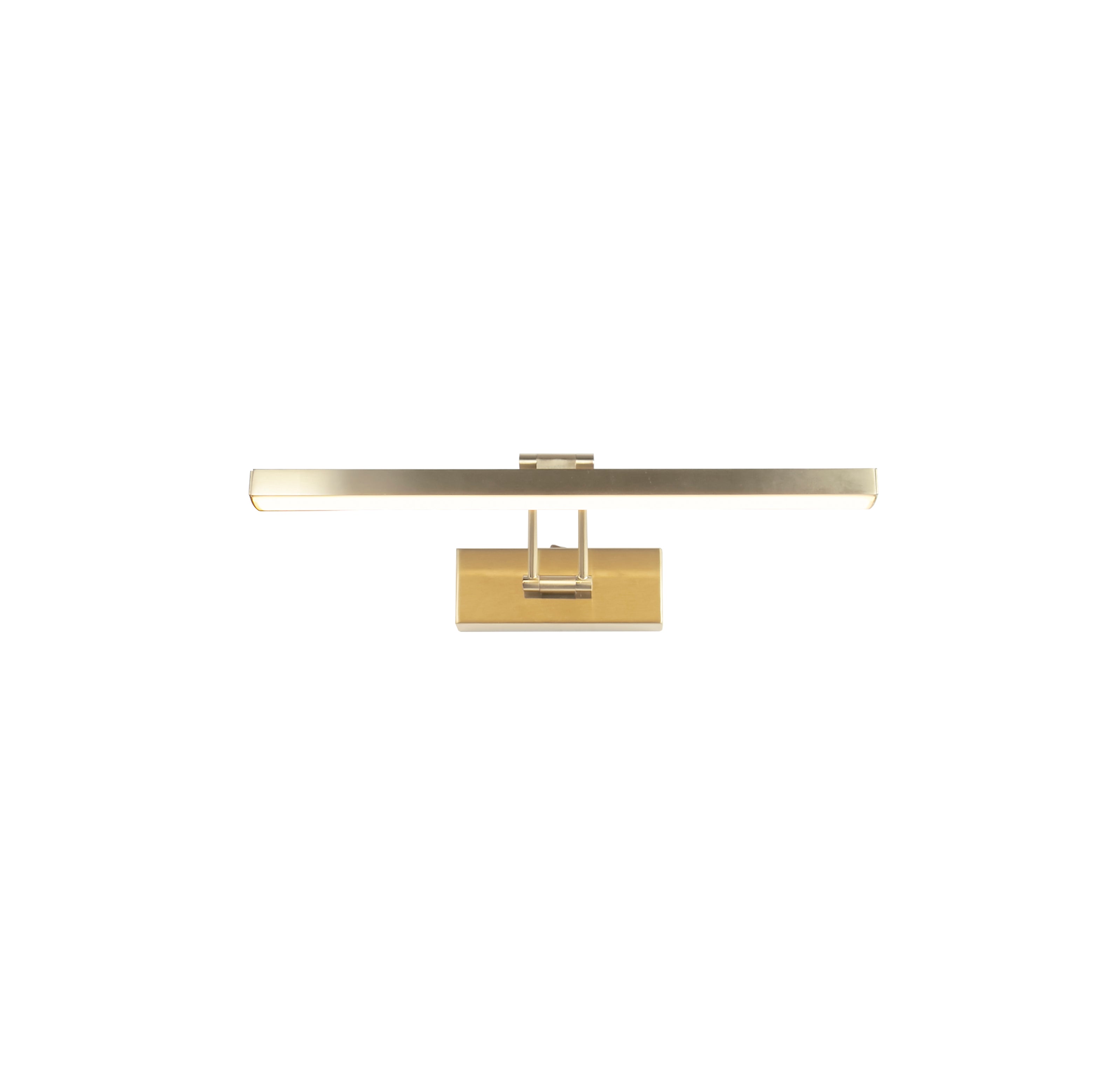 Rhodes Picture Light - Satin Brass Metal