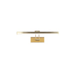 Rhodes Picture Light - Satin Brass Metal