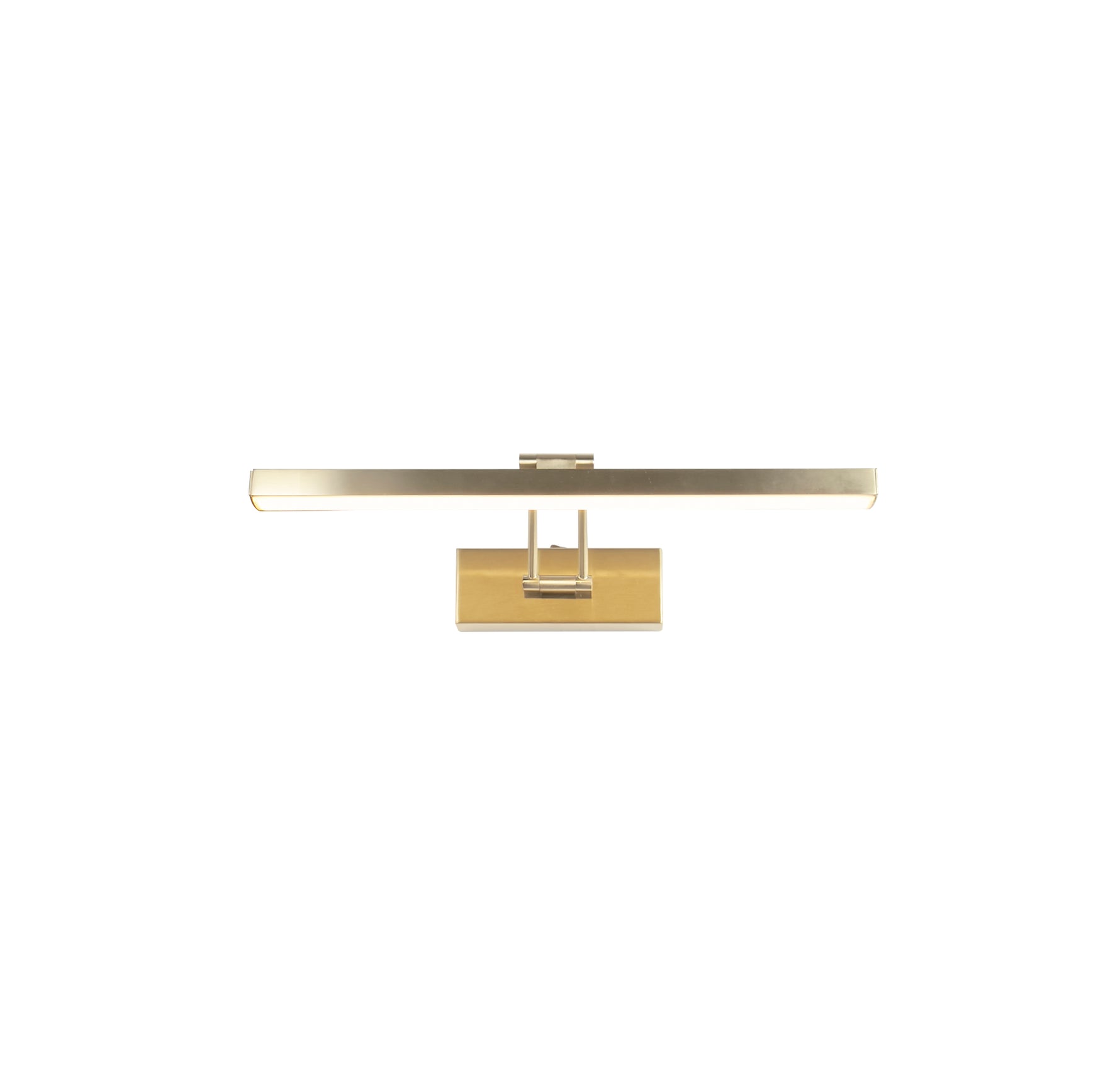 Rhodes Picture Light - Satin Brass Metal
