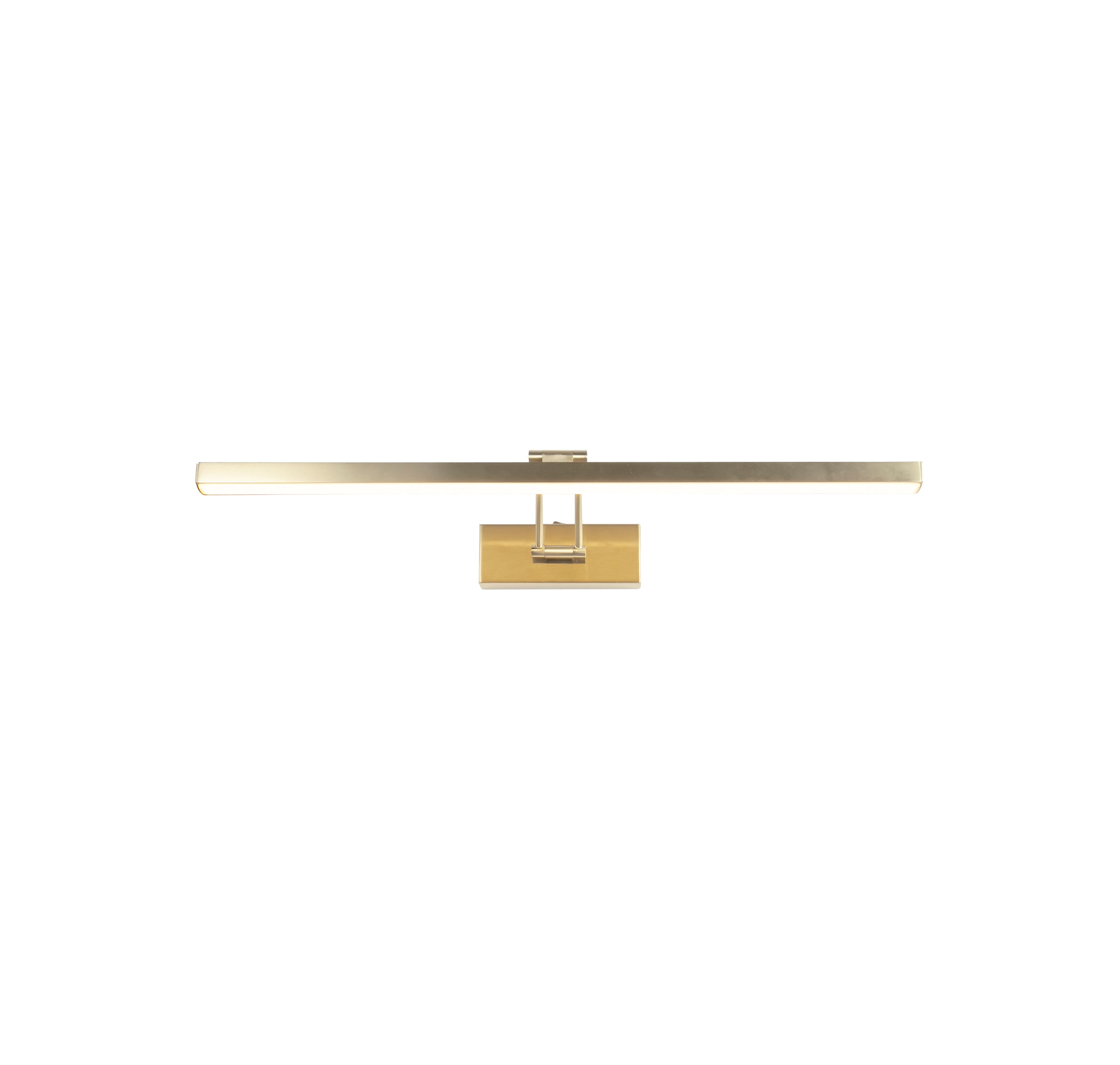 Rhodes Picture Light - Satin Brass Metal