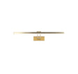 Rhodes Picture Light - Satin Brass Metal