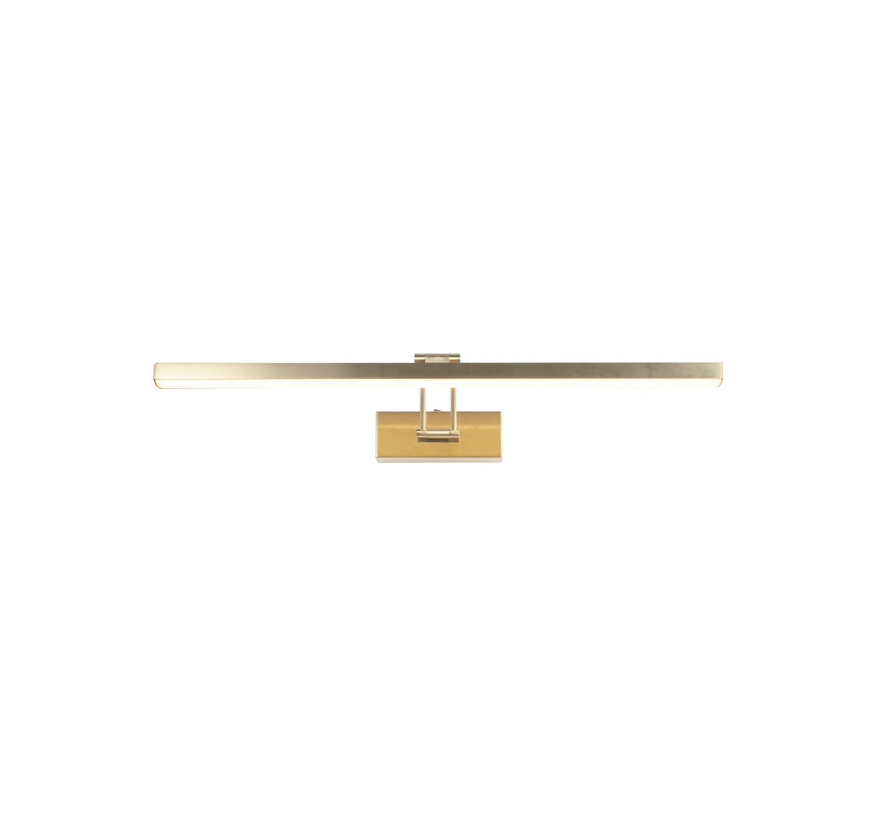 Rhodes Picture Light - Satin Brass Metal