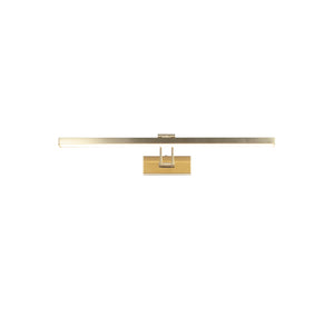 Rhodes Picture Light - Satin Brass Metal