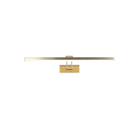 Rhodes Picture Light - Satin Brass Metal