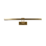 Searchlight Electric Rhodes Picture Light - Satin Brass Metal 79825-60SB
