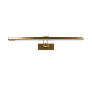 Searchlight Electric Rhodes Picture Light - Satin Brass Metal 79825-60SB