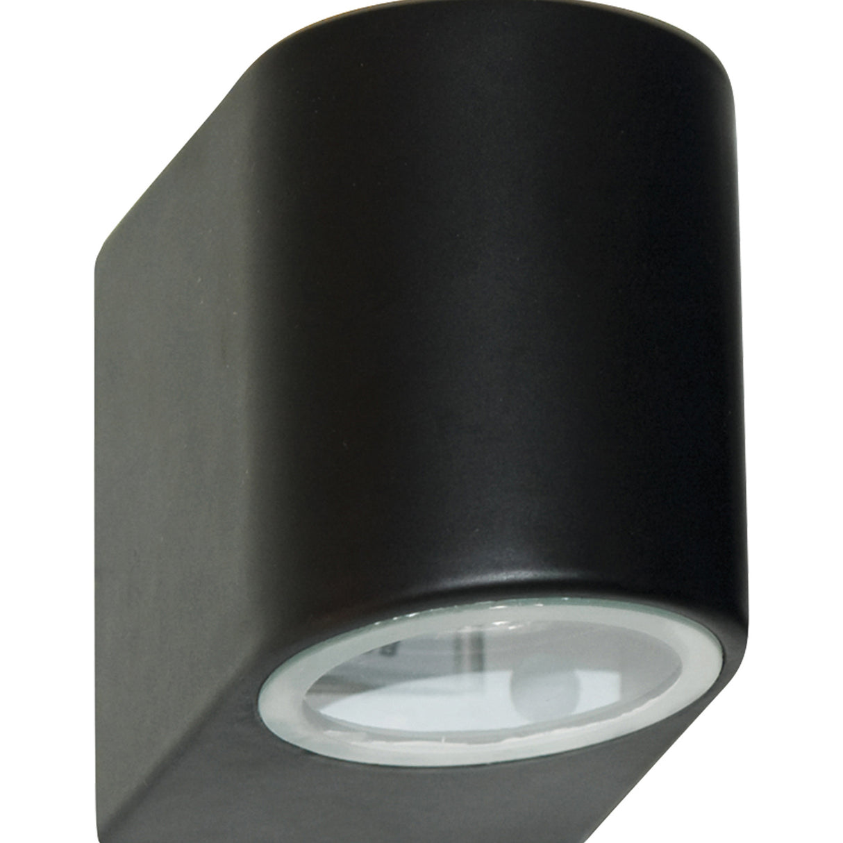 Searchlight Electric Eiffel Outdoor Wall Light-Black Metal, Clear & Frosted Glass 8008-1BK-LED