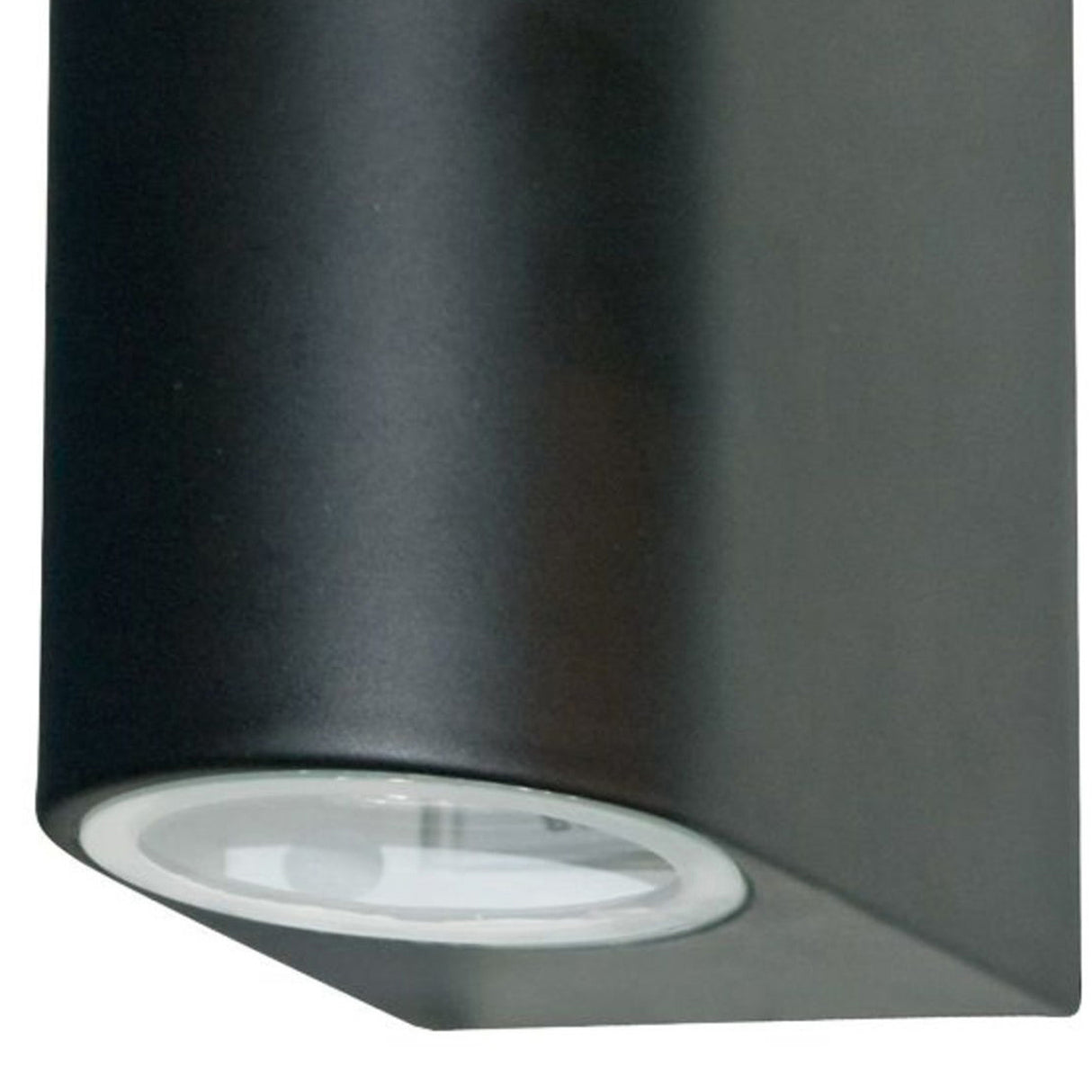 Searchlight Electric Eiffel Outdoor Wall Light-Black Metal, Clear & Frosted Glass 8008-2BK-LED