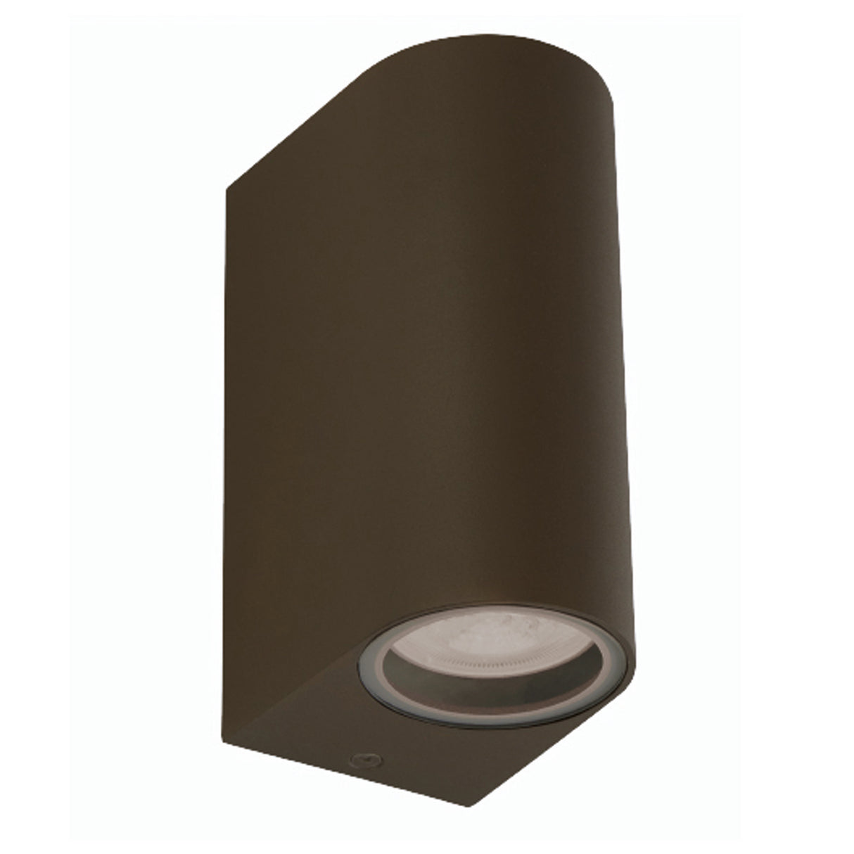 Searchlight Electric Eiffel Outdoor 2Lt Wall Light- Rustic Brown, Clear & Frosted 8008-2RUS-LED