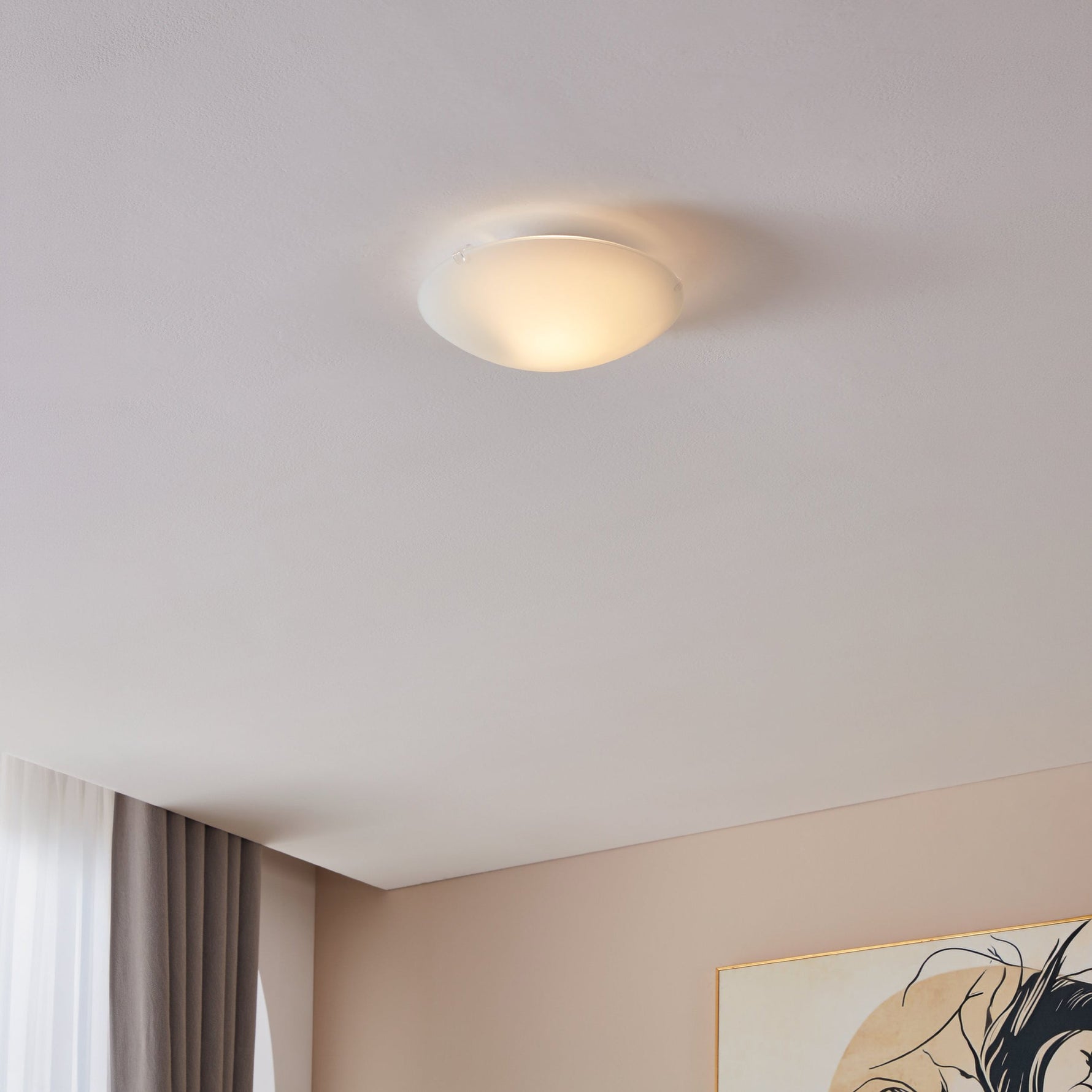 Eglo EU Enea Triple Spot Light – Satin Nickel Finish product image - Endon Lighting from First Light Direct with great prices and fast UK delivery