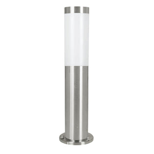 Eglo EU Helsinki Stainless Steel & Plastic Outdoor Path Light, 45cm
