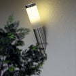 Eglo EU Helsinki Stainless Steel & Plastic Outdoor Wall Light