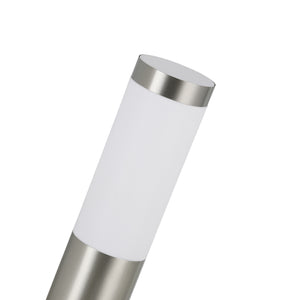 Eglo EU Helsinki Stainless Steel & Plastic Outdoor Wall Light