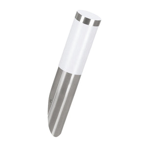 Eglo EU Helsinki Stainless Steel & Plastic Outdoor Wall Light